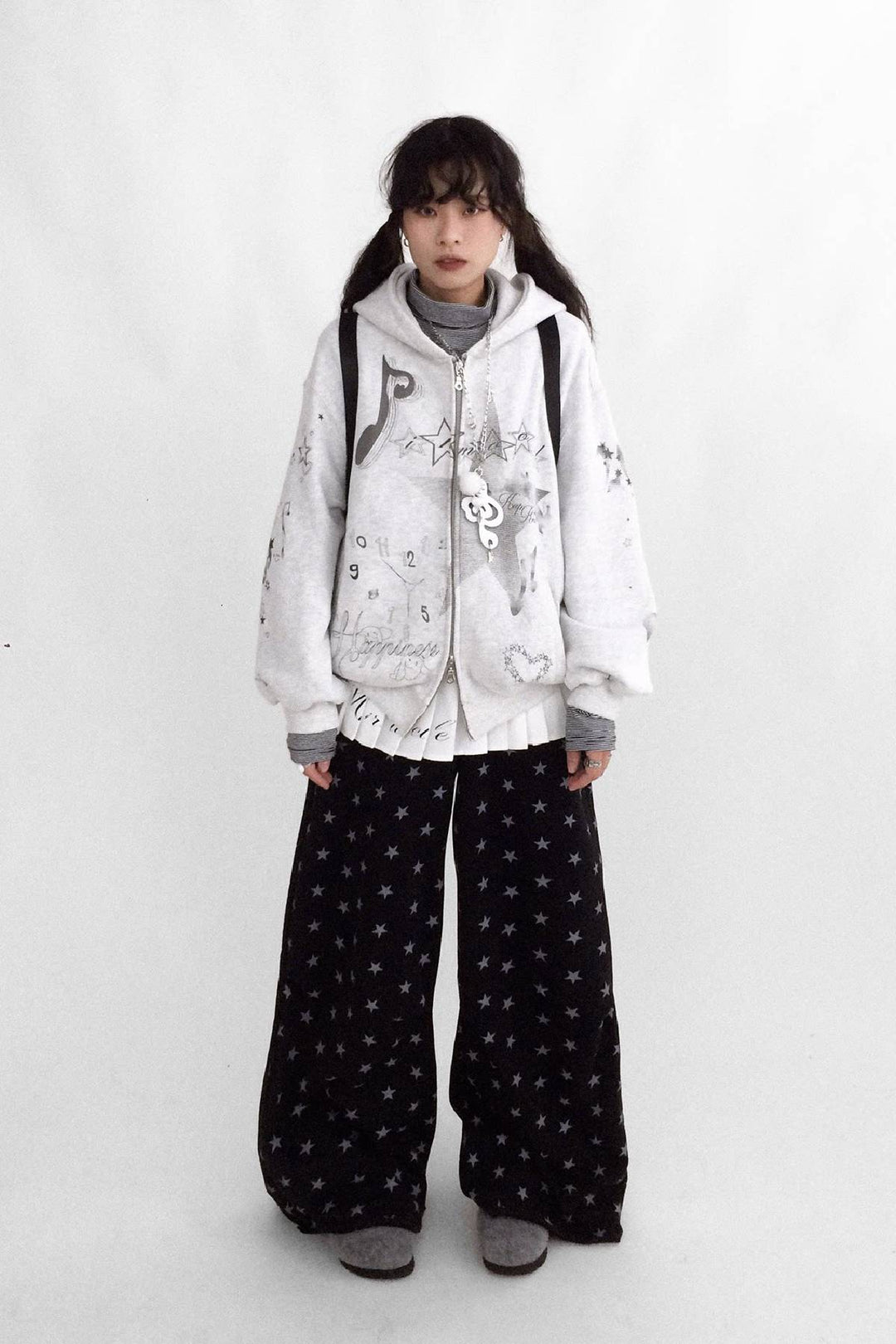 Fleece Lined Graphic Hoodie