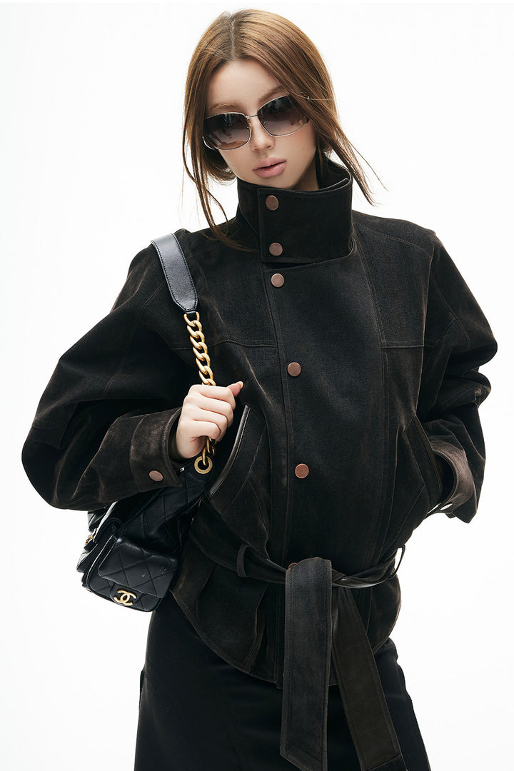 Nina Retro Belted Jacket