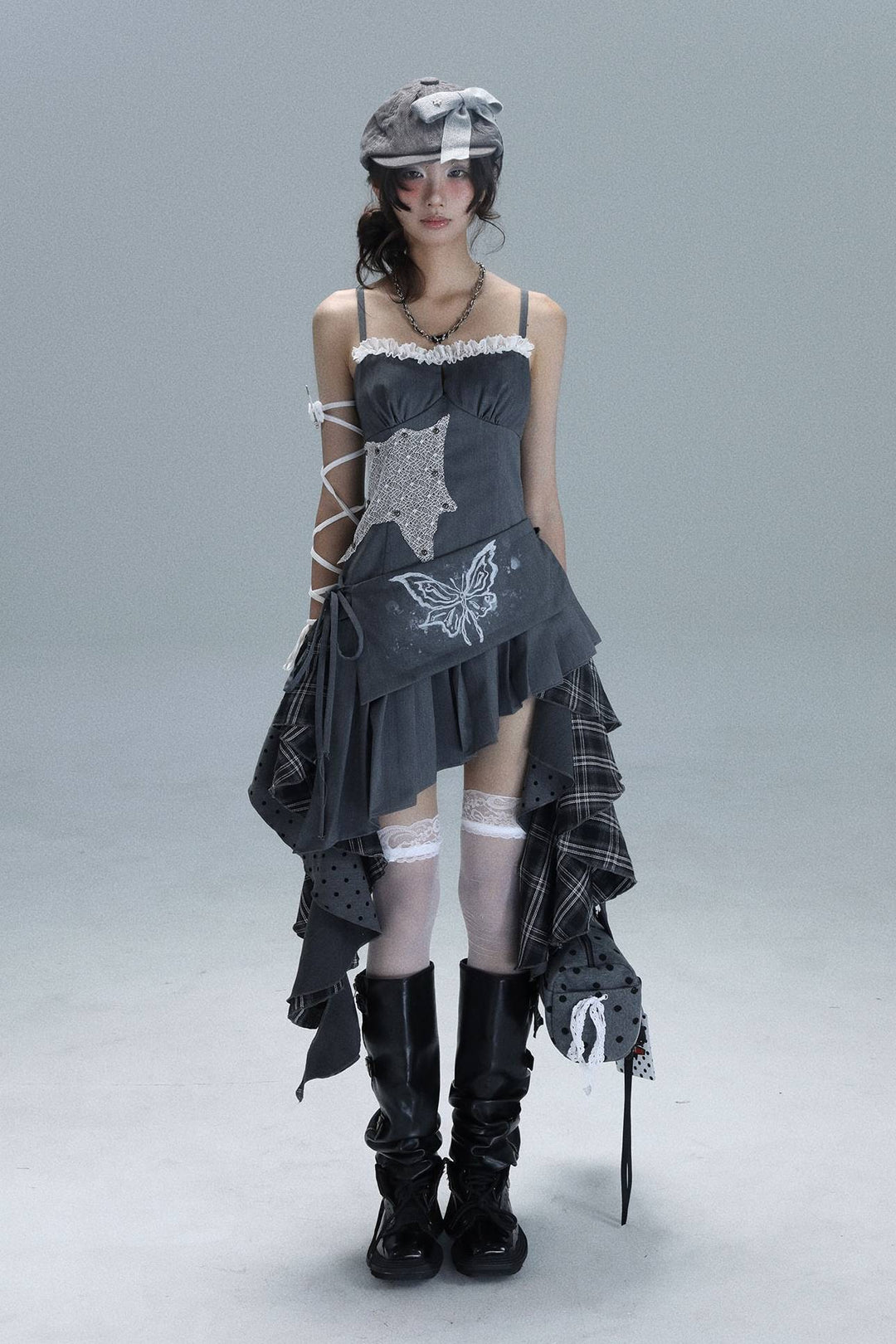 Faded Wings Mini Dress