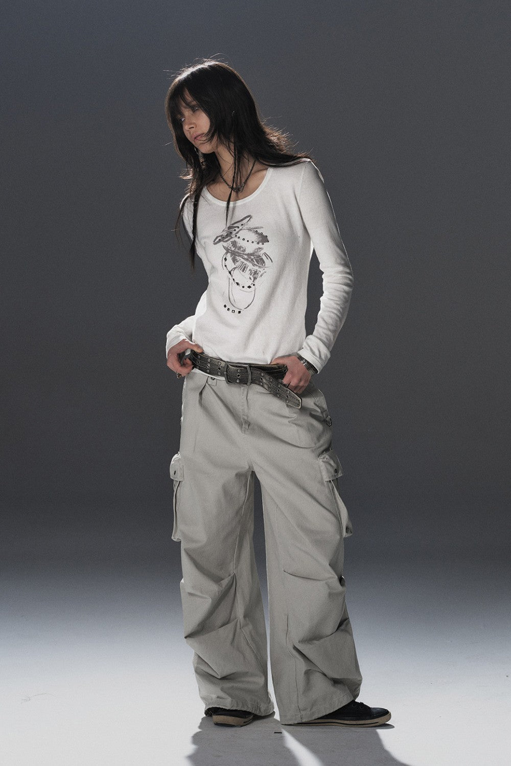 Shattered Rings Graphic Shirt