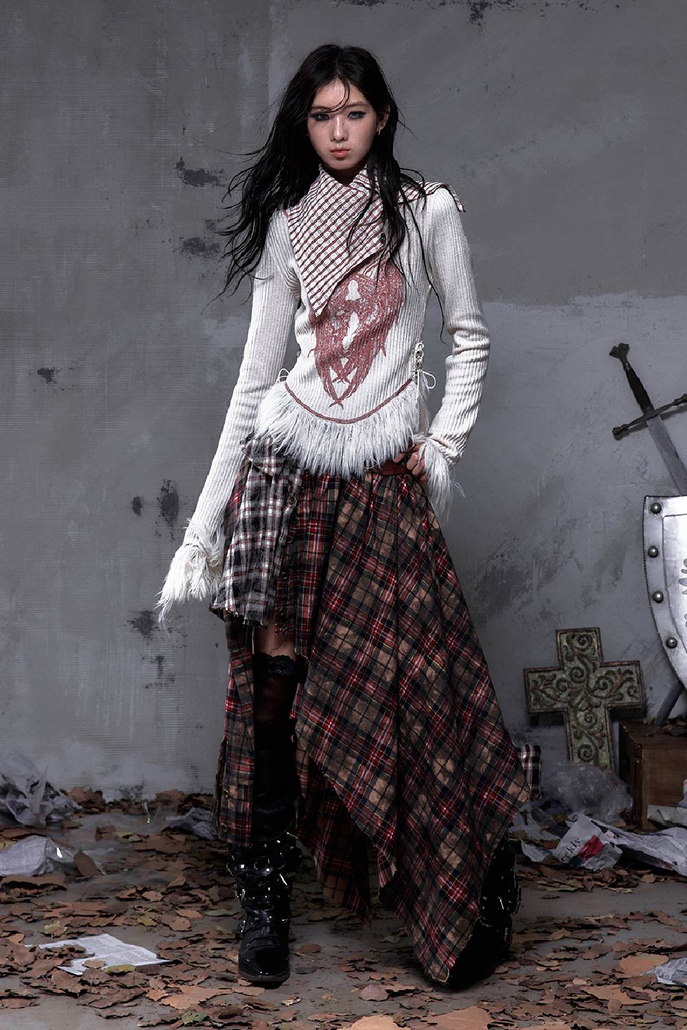 Winged Relic Angel Sweater