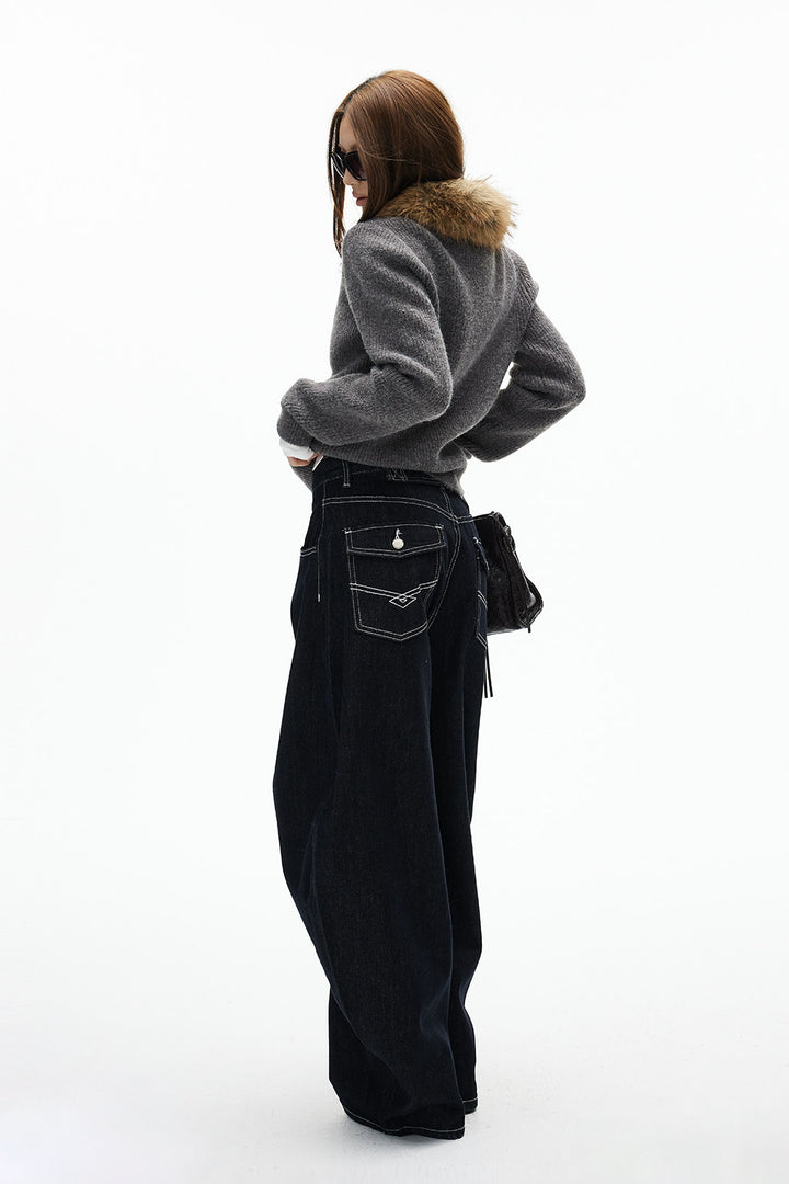 Ryder Curved Denim Jeans