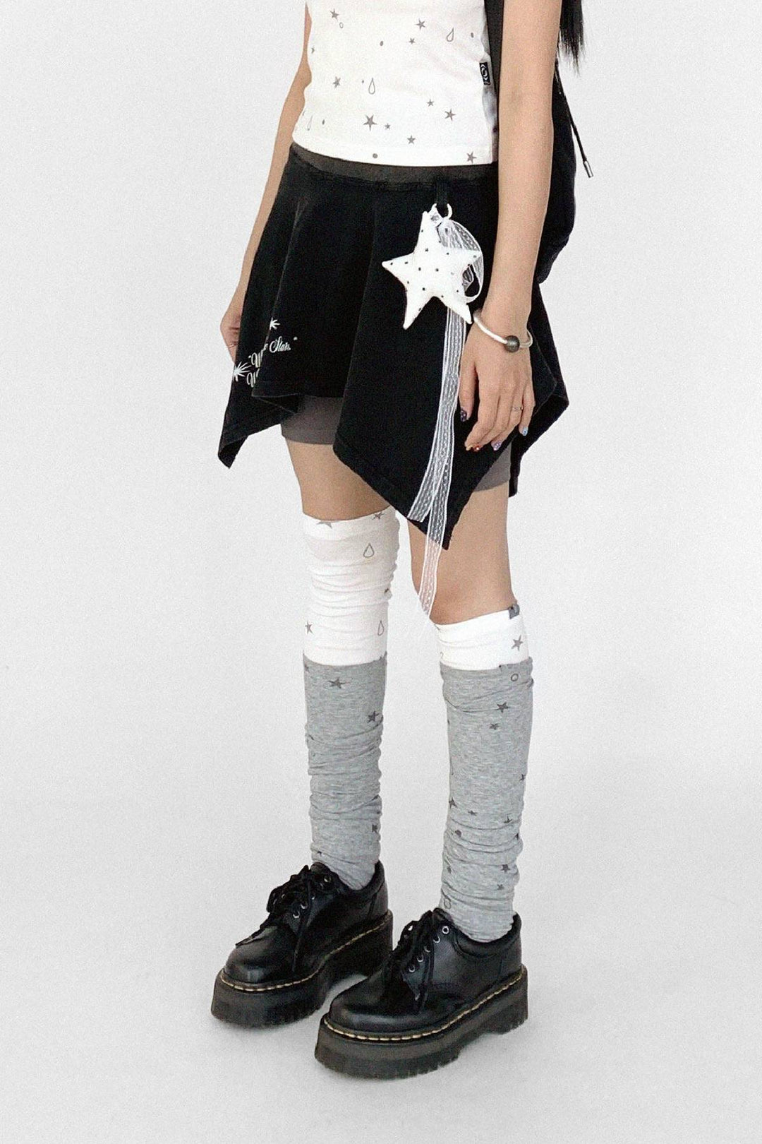 Star Print Leg Sleeves