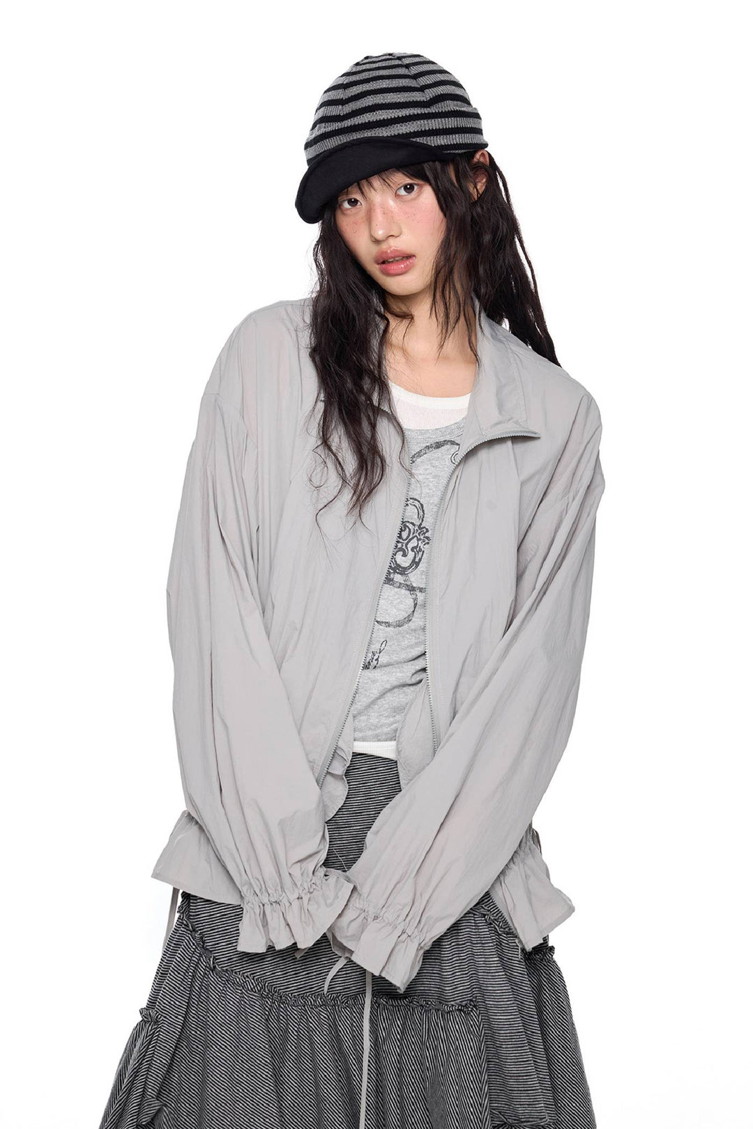 Lightweight Zip Windbreaker