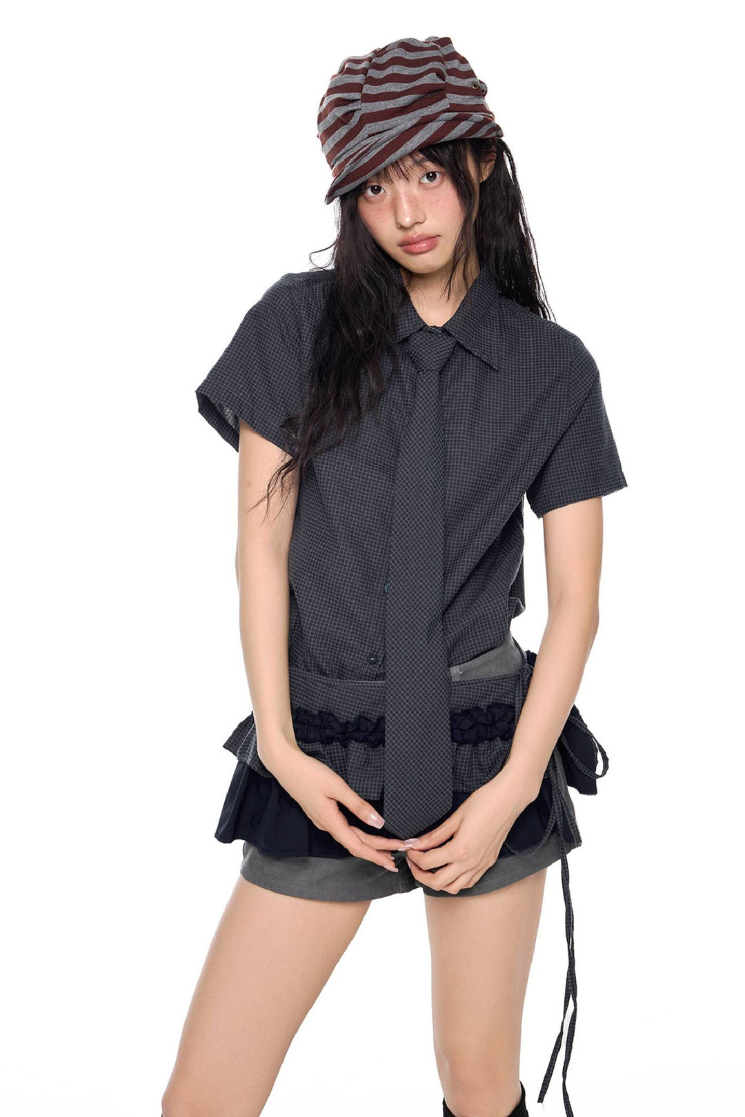 Short Sleeve Check Shirt