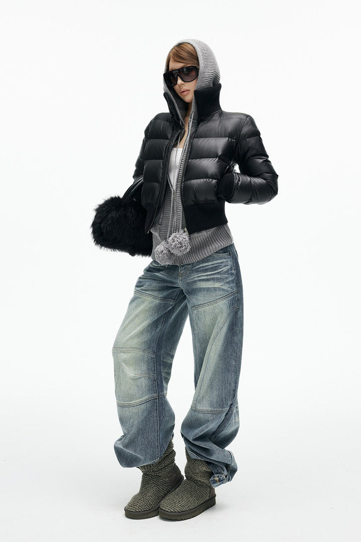 Mona Curved Panel Jeans