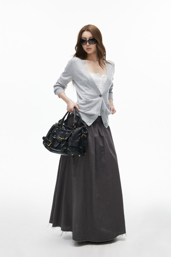 Cloud V-Neck Knit Cardigan