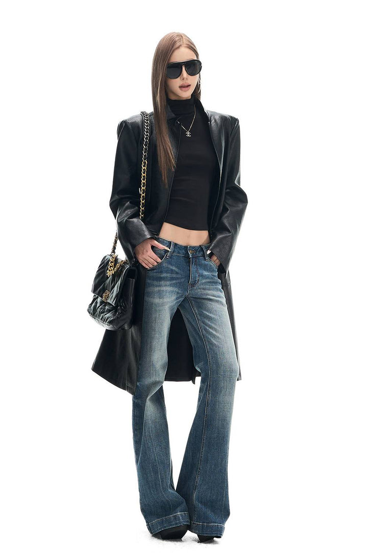 Fitted Mock Neck Top