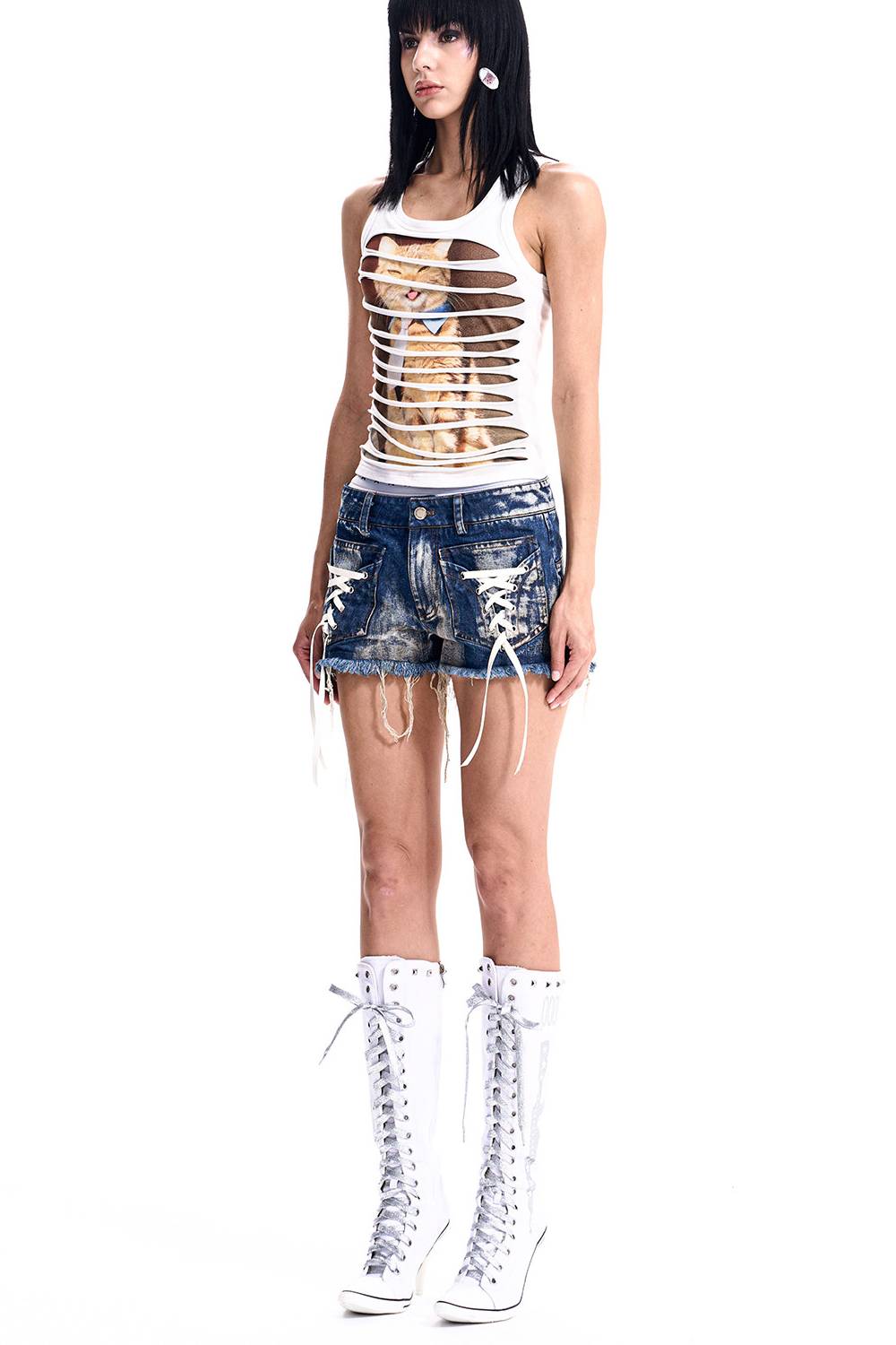 Kitty Cut-Out Tank