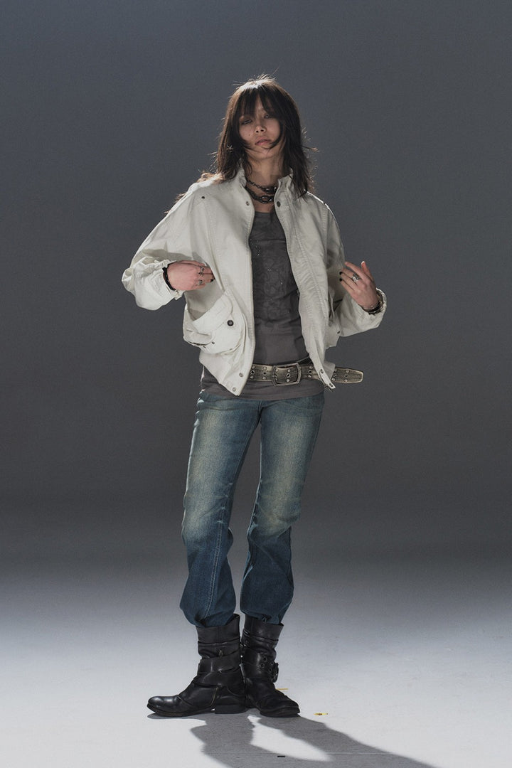 Mara Stud Utility Jacket