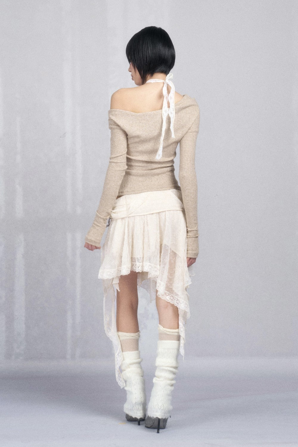 Clara Halter Knit Top