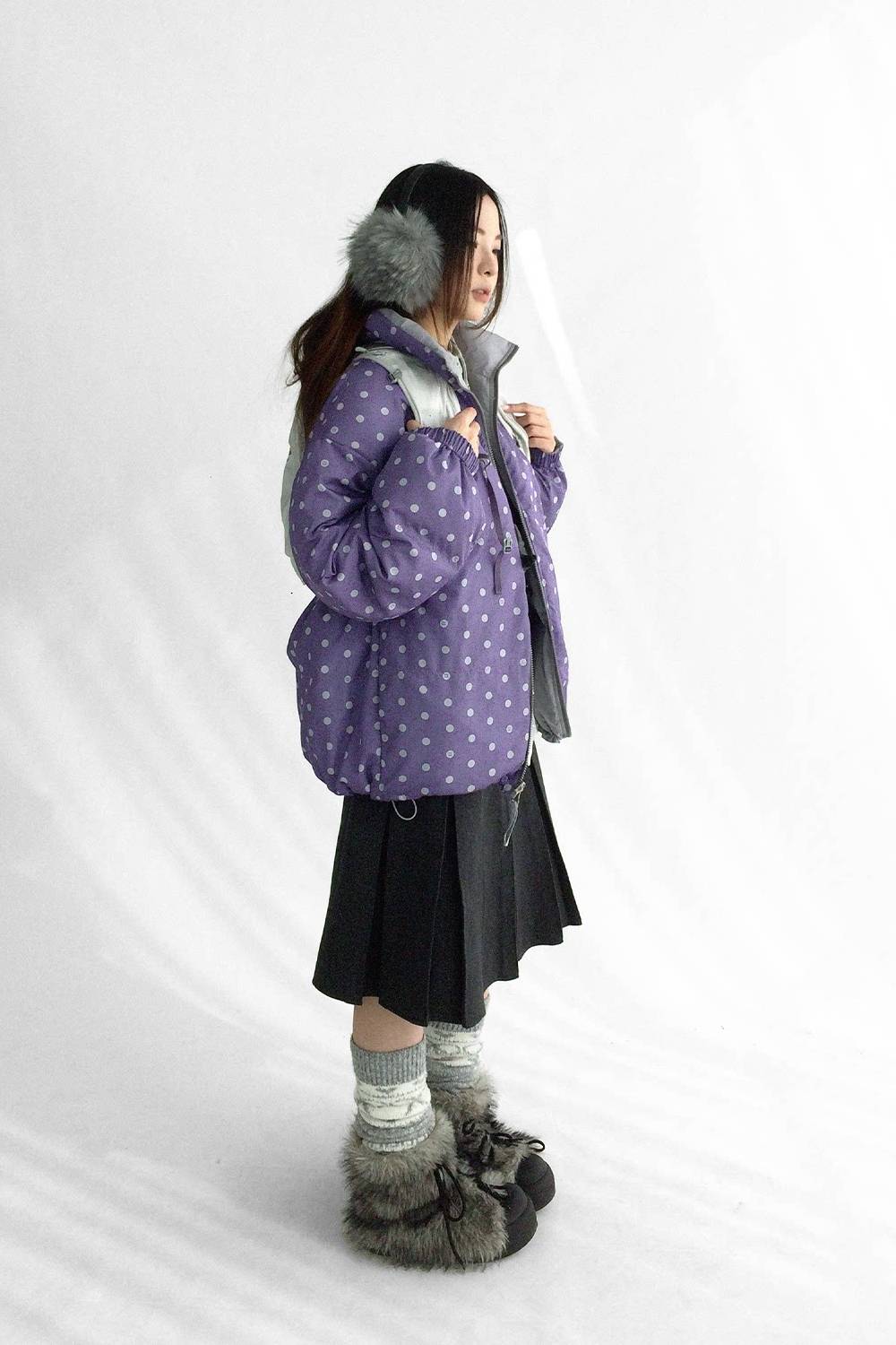 Reversible Down Puffer Jacket