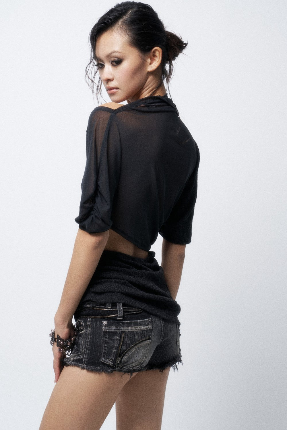 Elowen Asymmetric Ruched Top