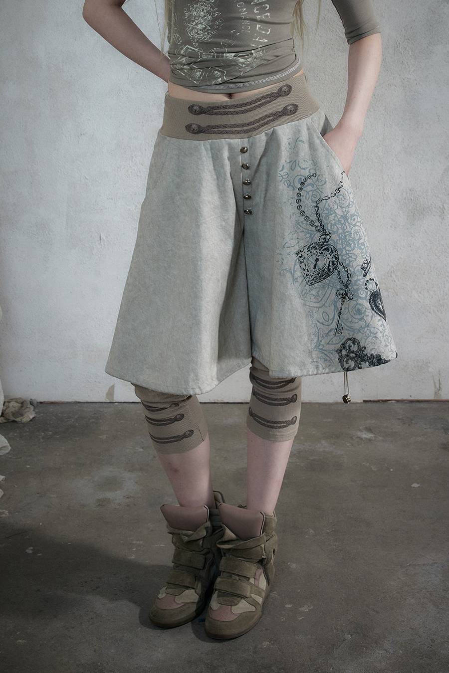 Printed Court Bloomers