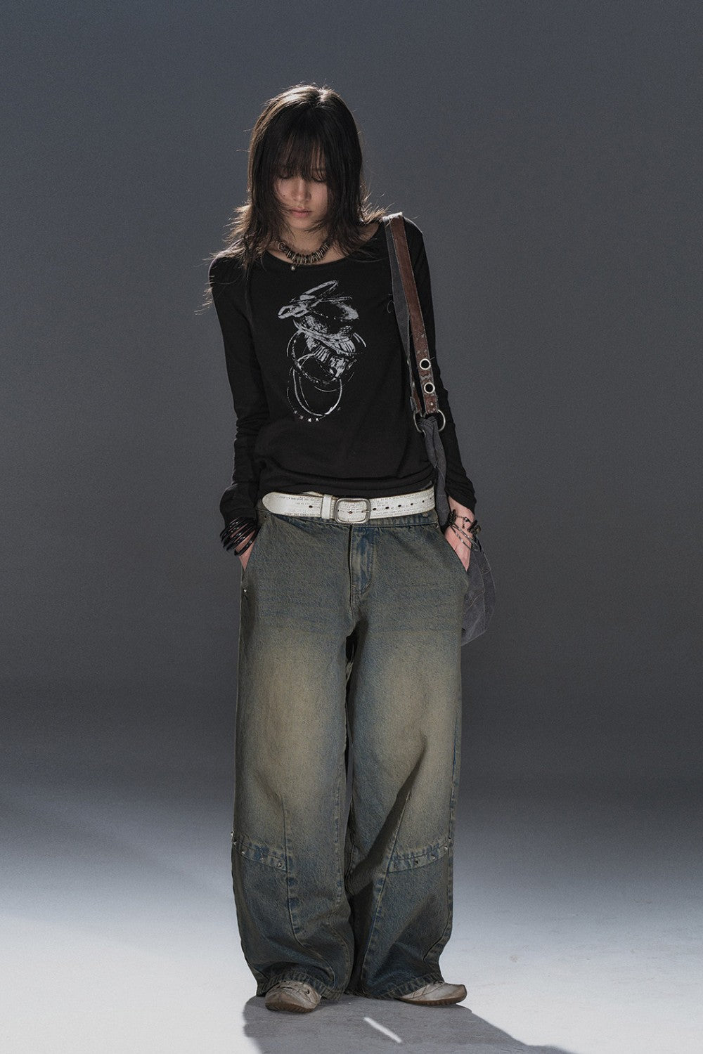 Shattered Rings Graphic Shirt