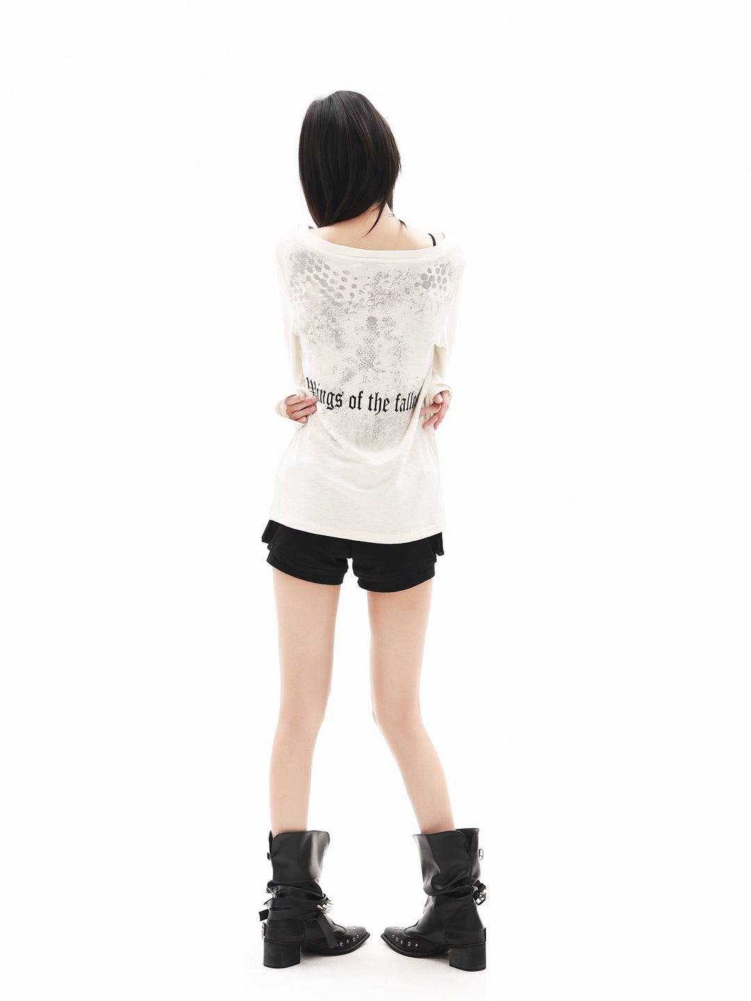 Cross Graphic Longsleeve Top