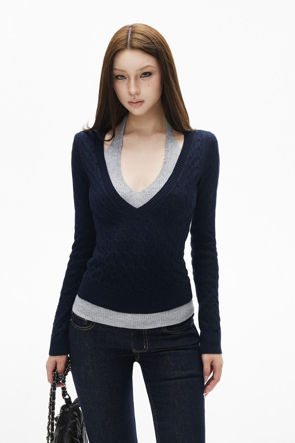 Mila Layered Knit Sweater