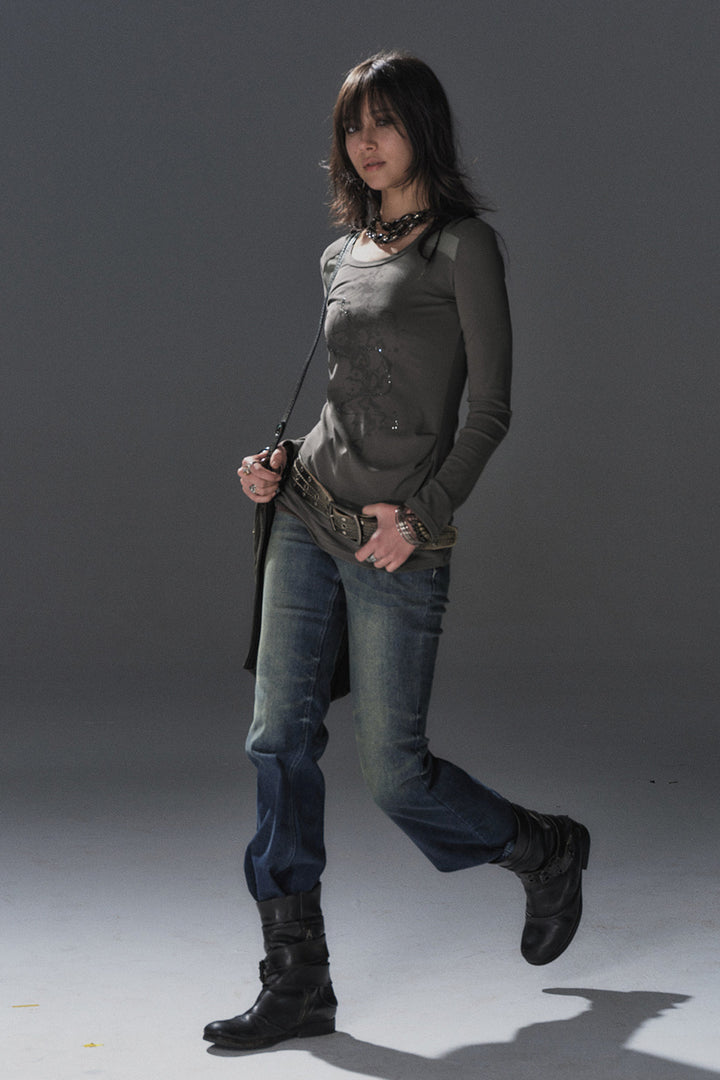 Seryn Slim Crystal Shirt