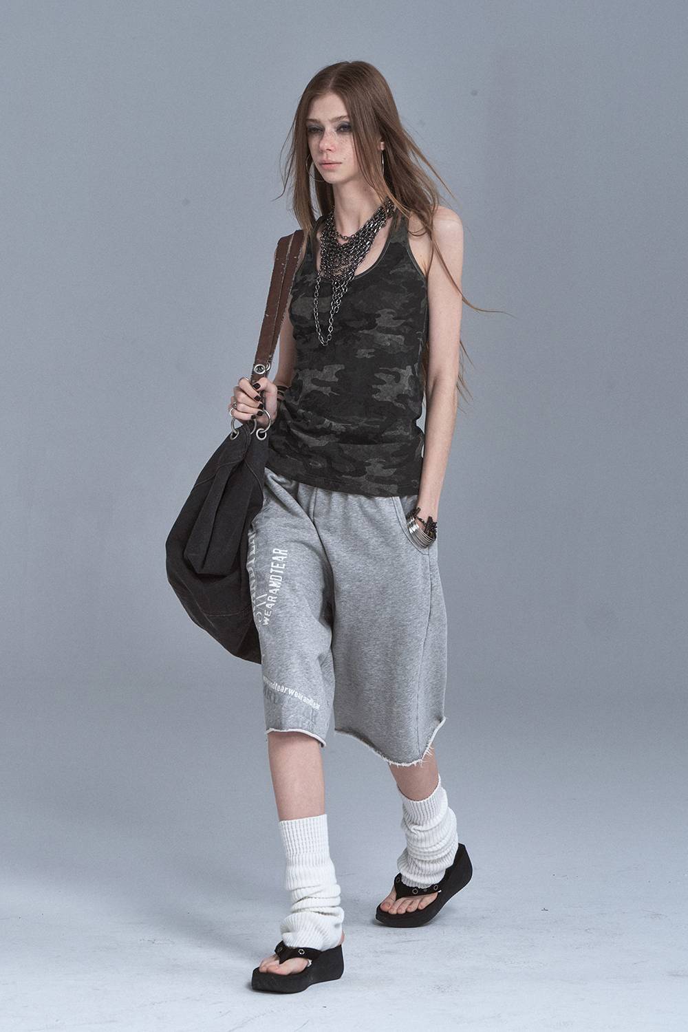 Fitted Camo Layering Tank