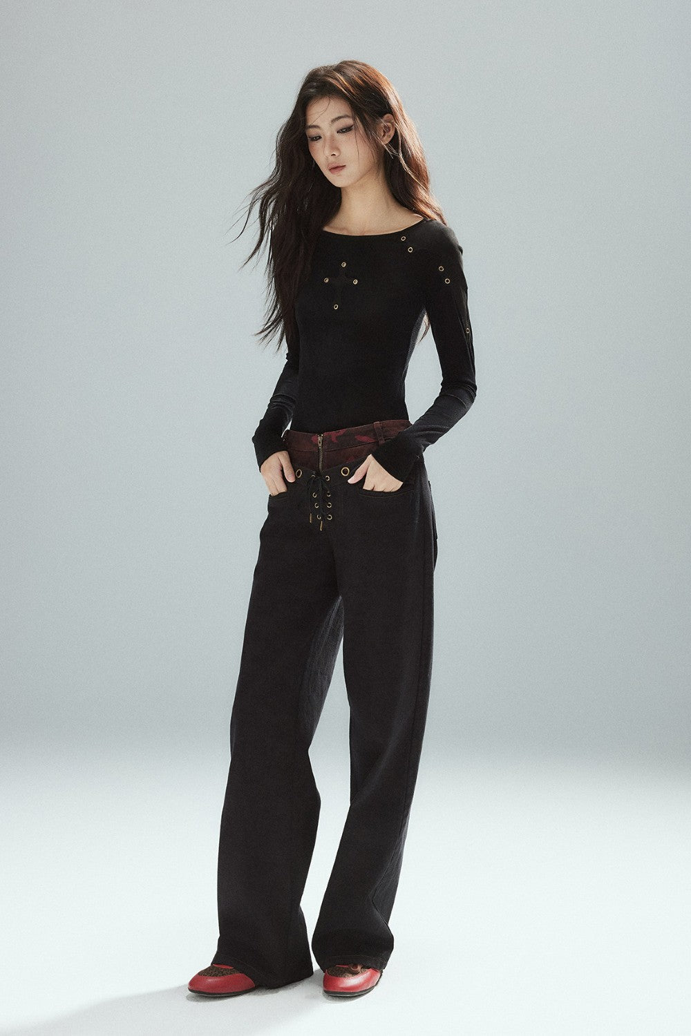 Zora Double Waist Jeans