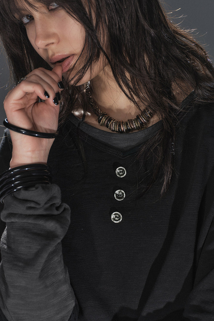 Kyra Layered Shadow Shirt