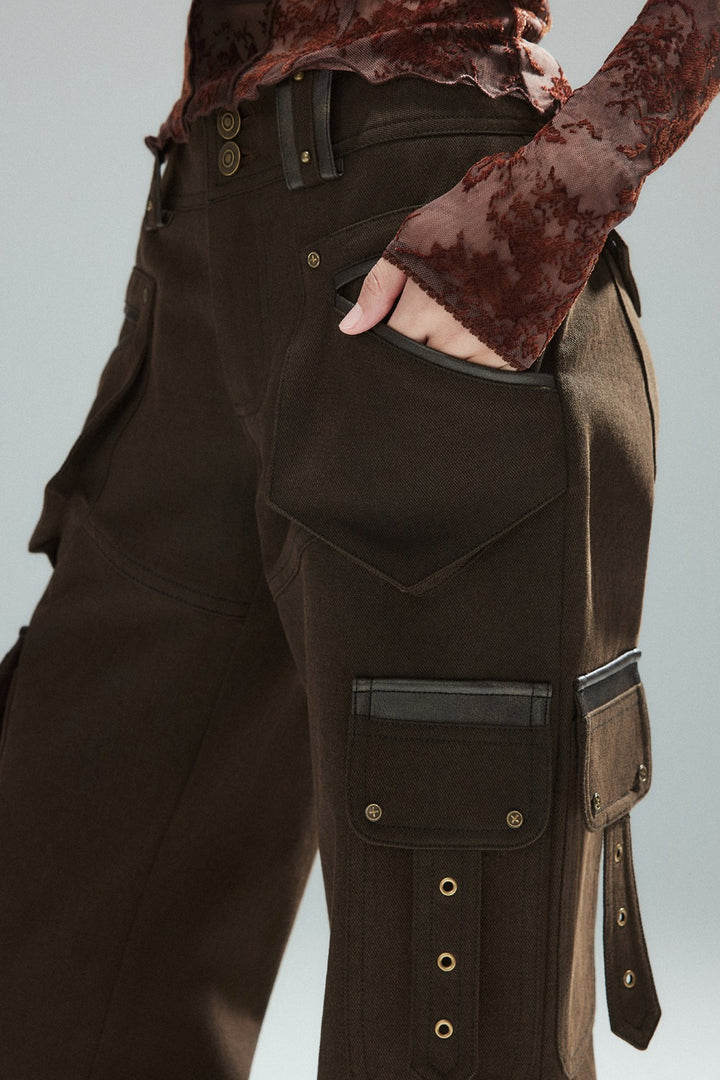 Siren Cargo Flare Pants
