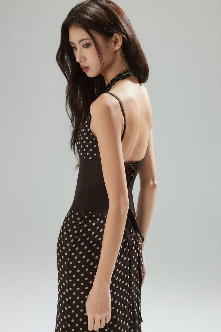 Polka Dot Slip Dress