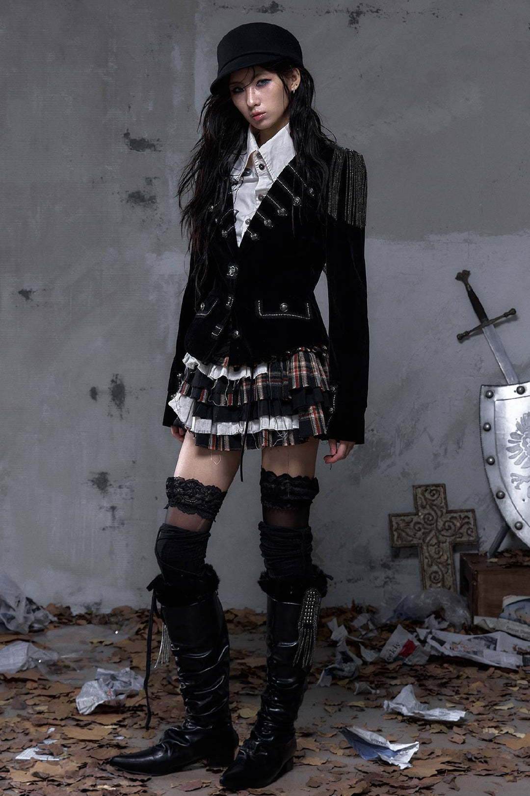 Palace Buttoned Tailored Jacket