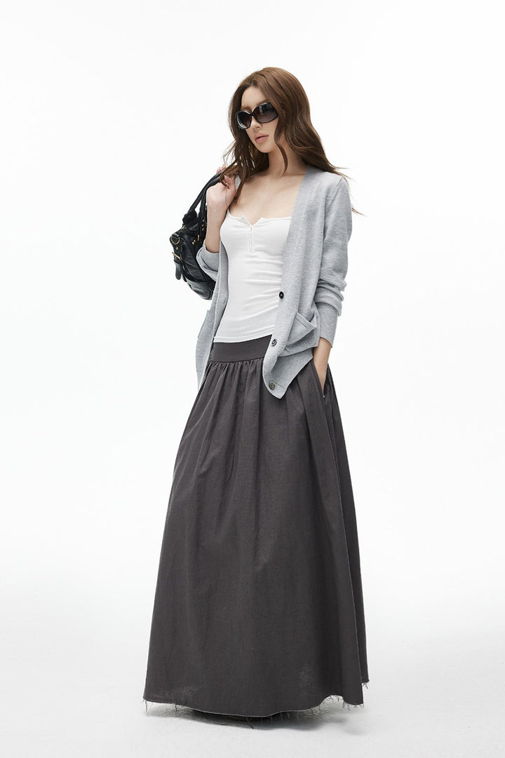 Cloud V-Neck Knit Cardigan