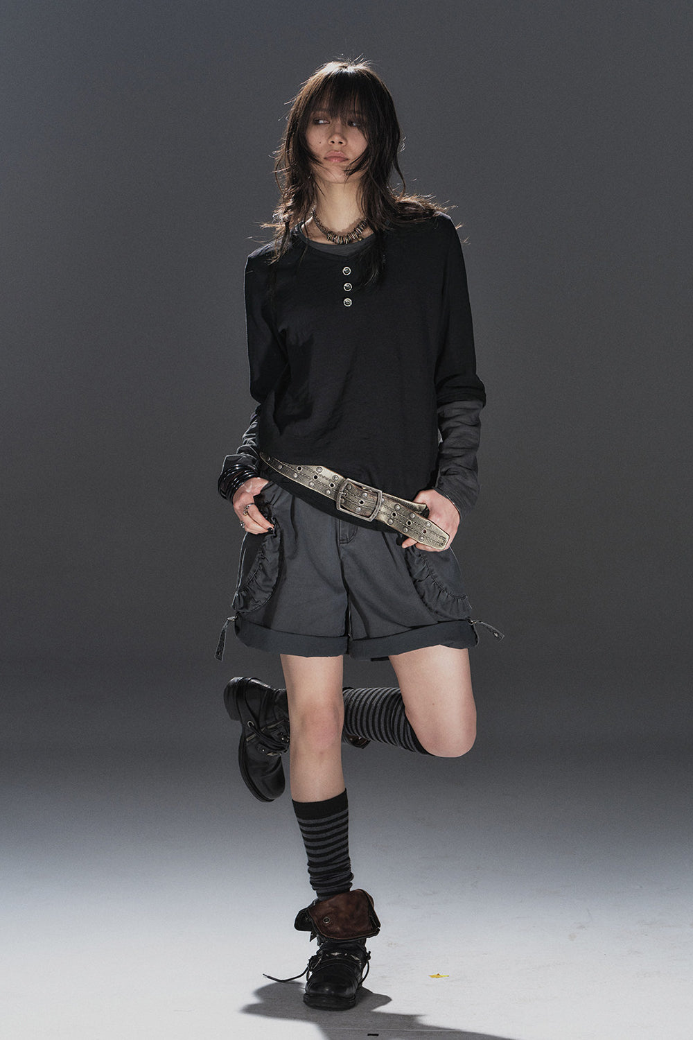 Kyra Layered Shadow Shirt