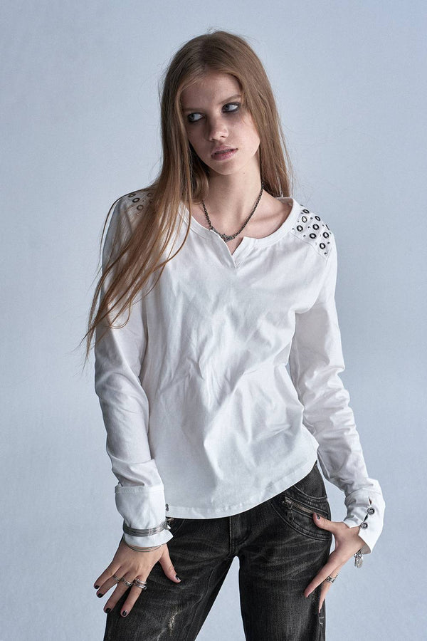 Studded Long Sleeve