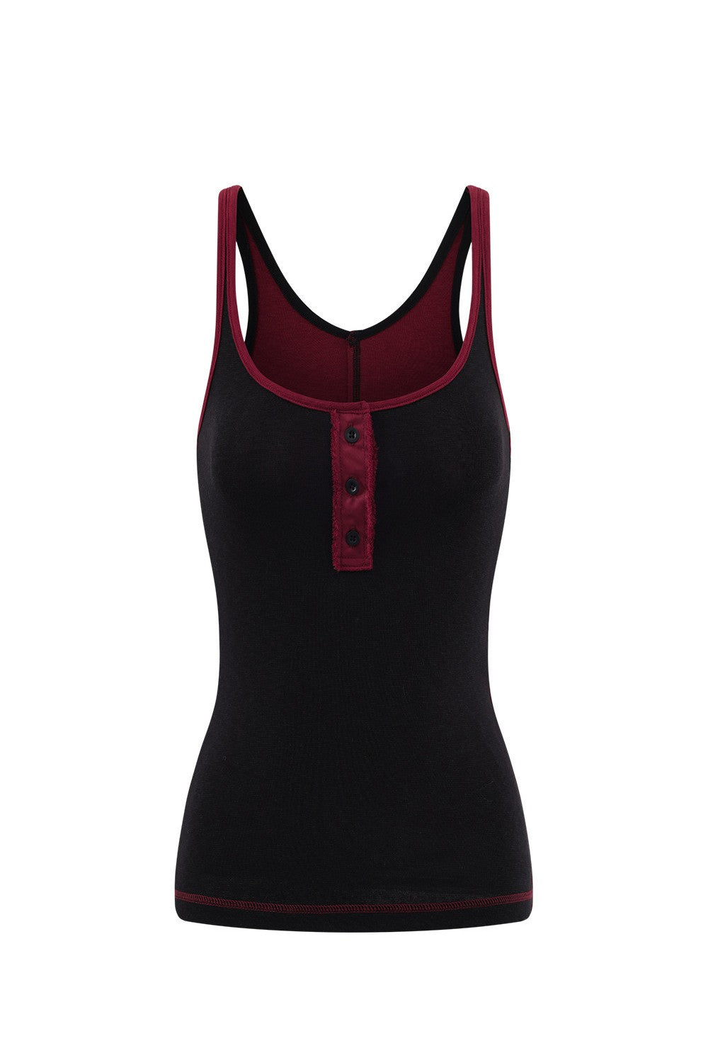Henley Slim Tank Top