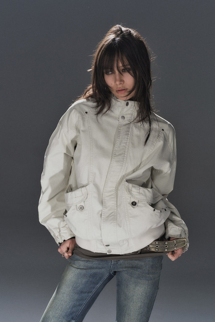 Mara Stud Utility Jacket