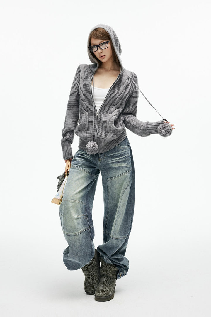 Mona Pom Hood Jacket