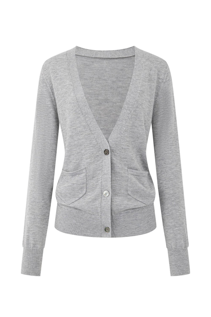 Cloud V-Neck Knit Cardigan