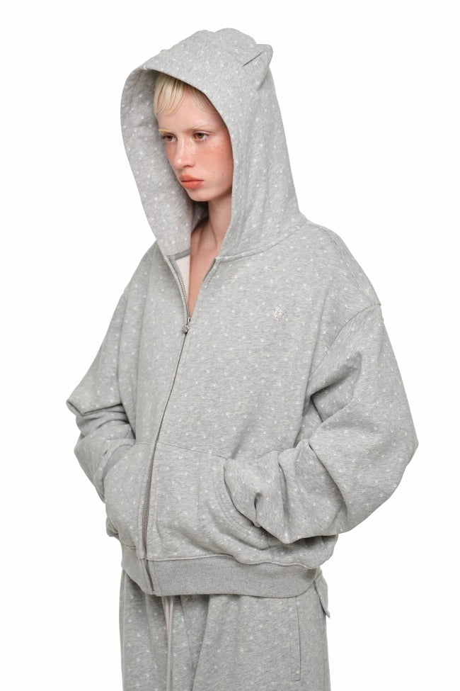 Cat Ear Polka Jacket