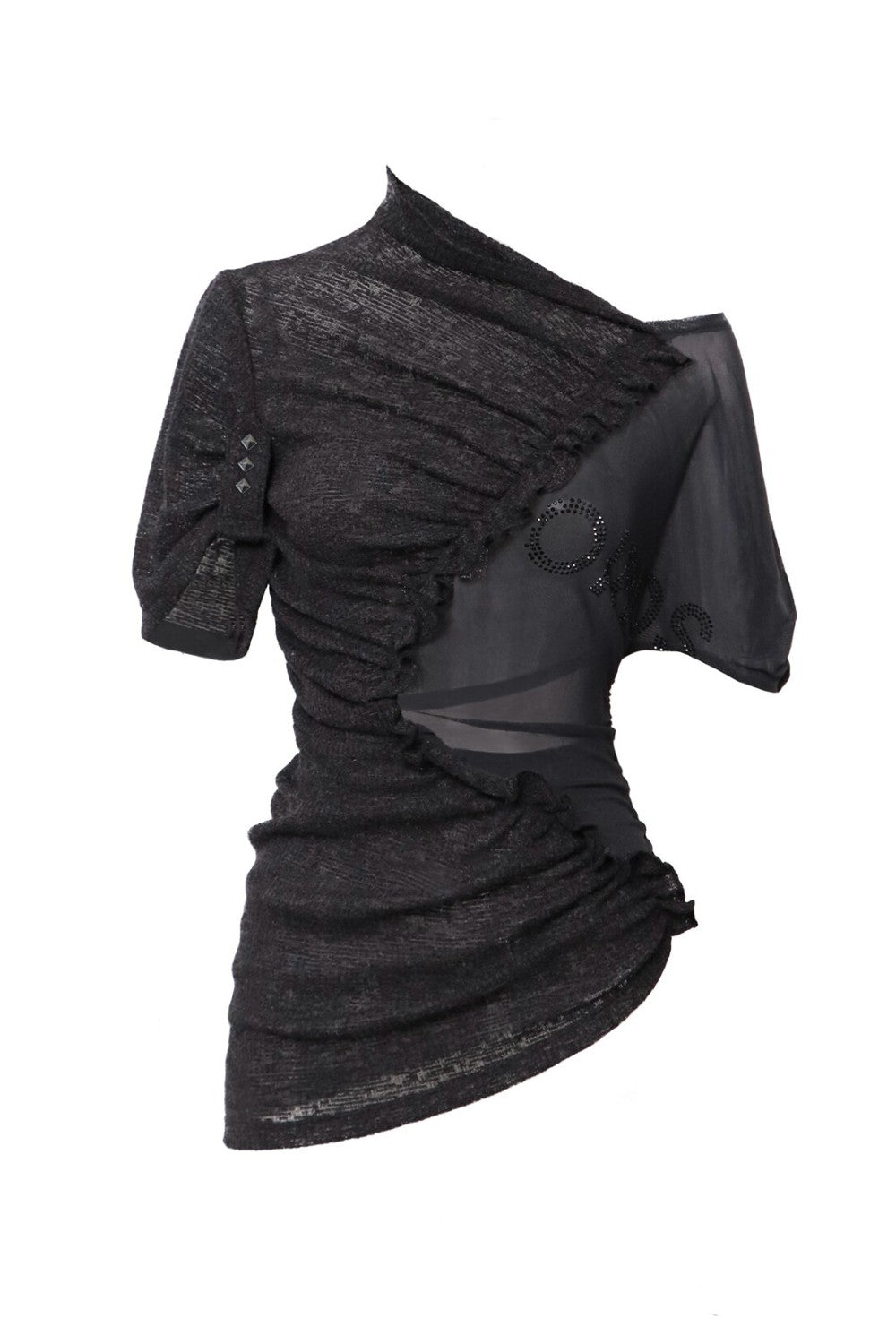 Elowen Asymmetric Ruched Top