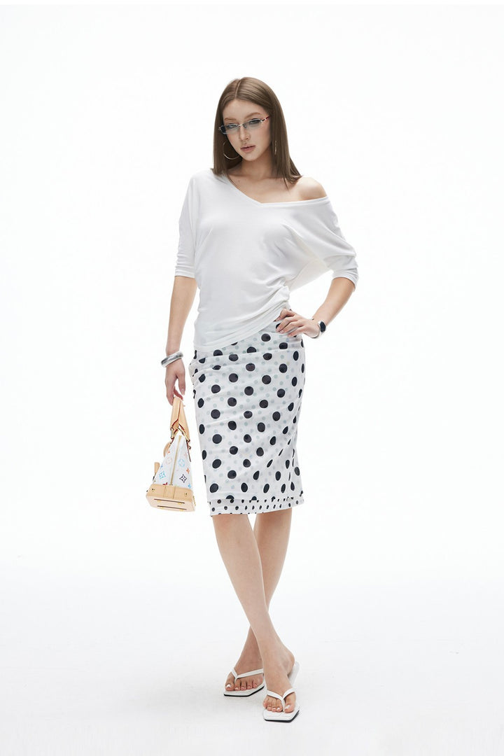 Harper Off-Shoulder Chic Shirt