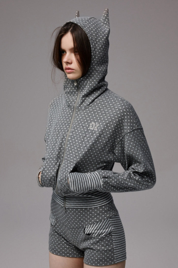 Polka Devil Horn Jacket