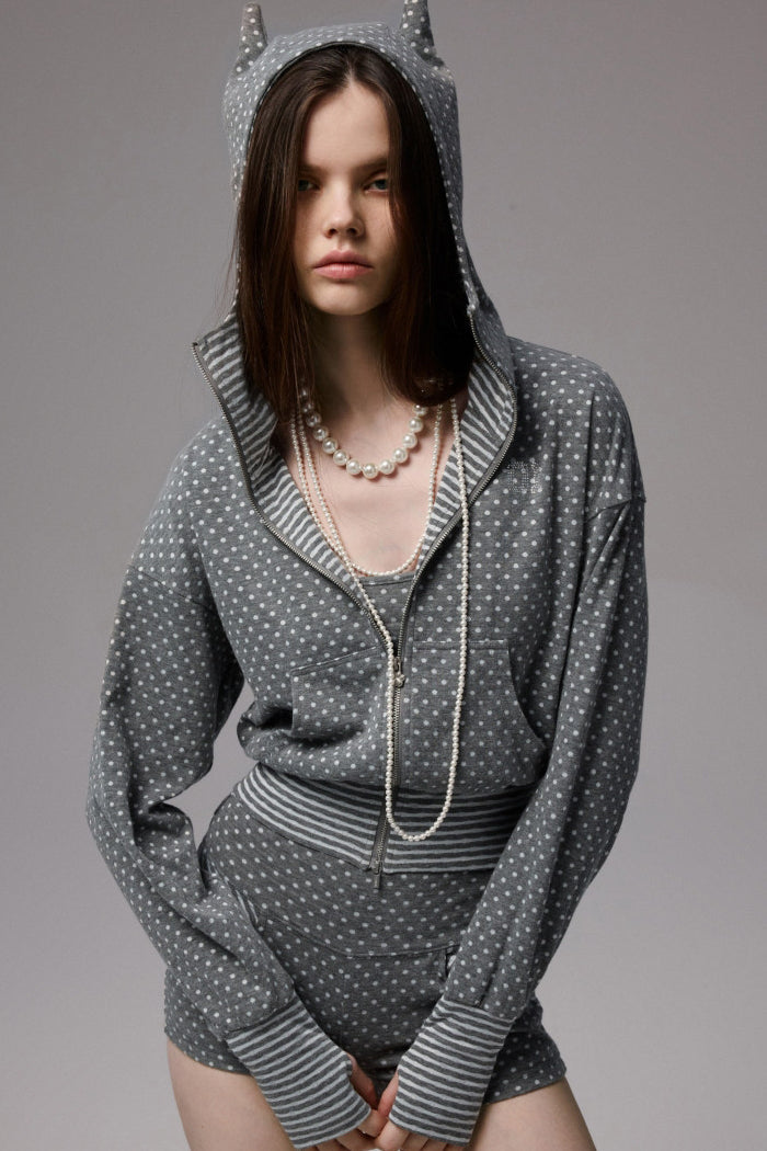 Polka Devil Horn Jacket