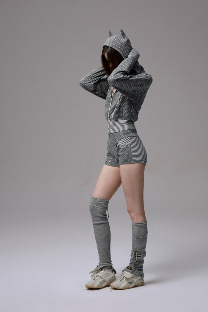 Polka Devil Horn Jacket