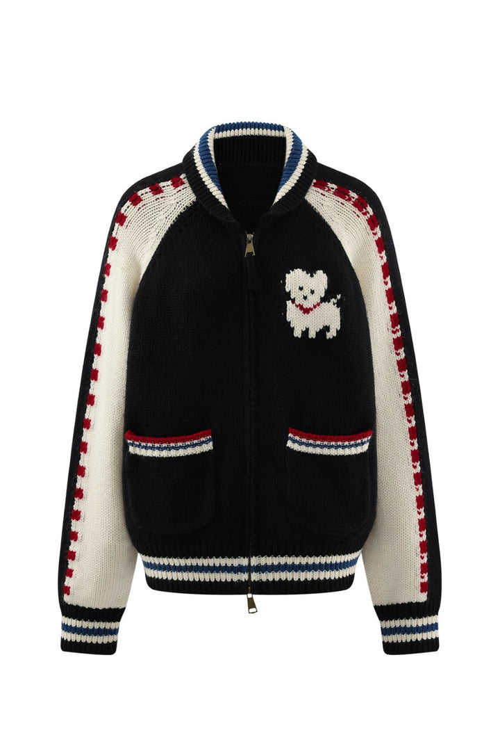 Piper Dog Knit Jacket