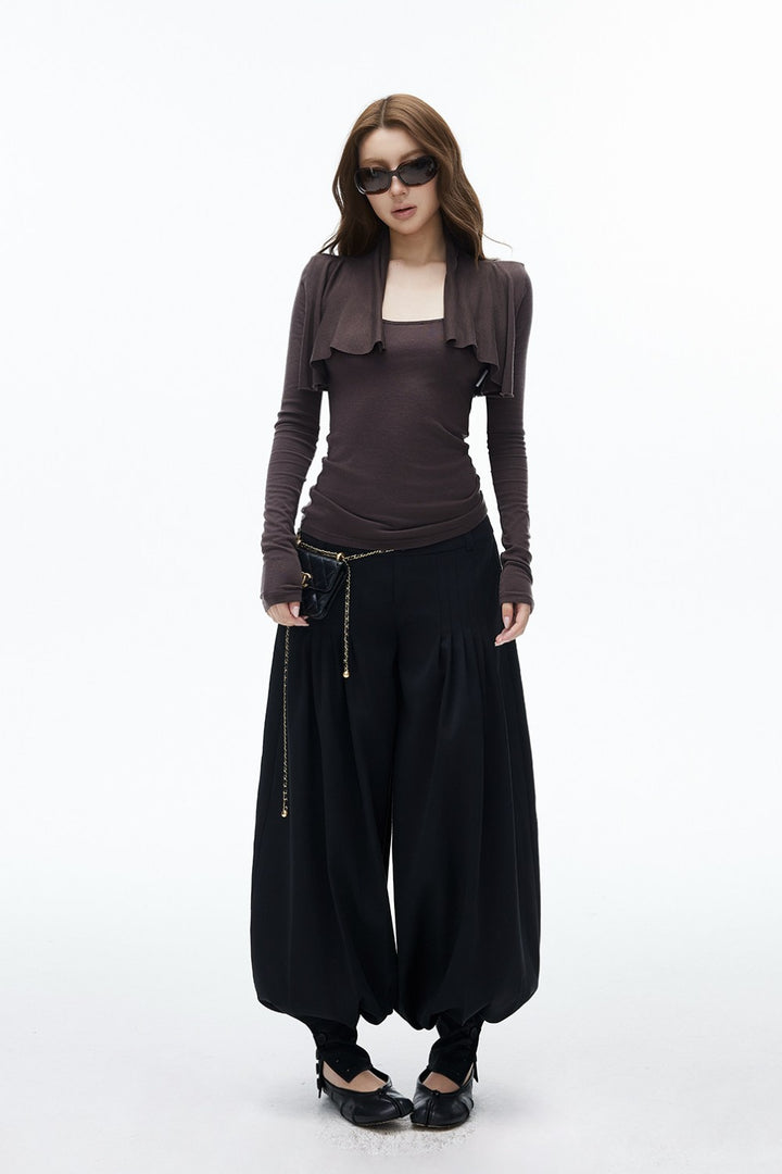 Arlo Pleated Lantern Pants