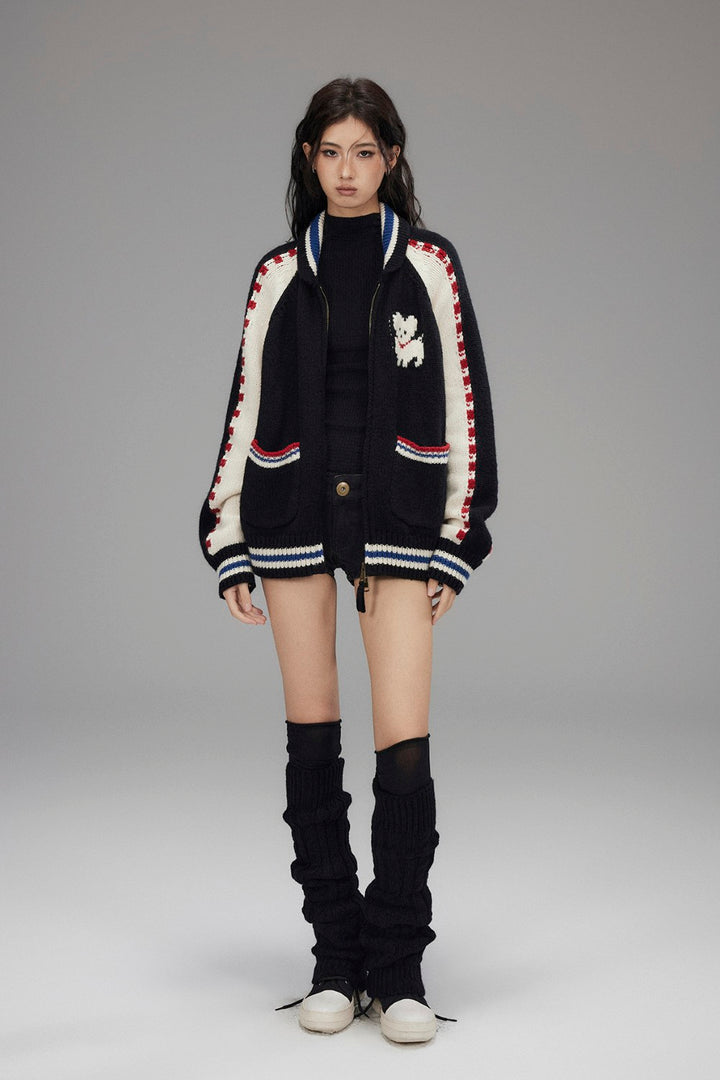 Piper Dog Knit Jacket