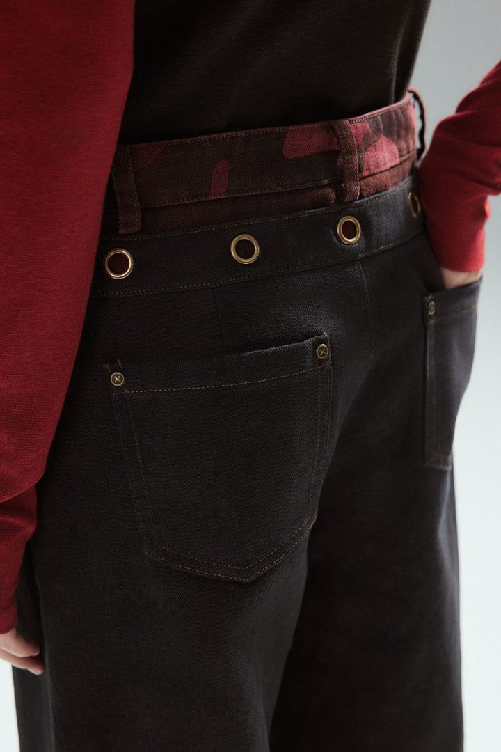 Zora Double Waist Jeans