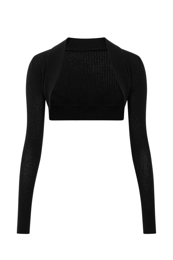 Nyra Cropped Knit Bolero