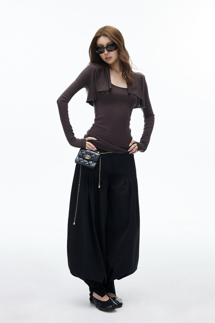 Arlo Pleated Lantern Pants
