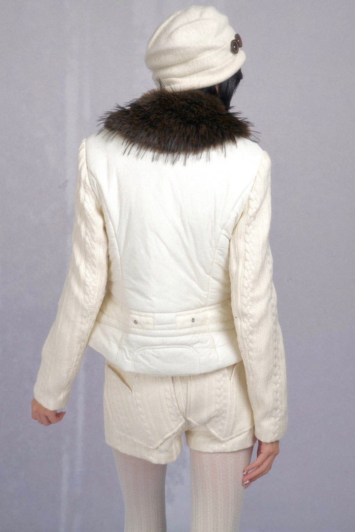 Eve Fur Padded Coat