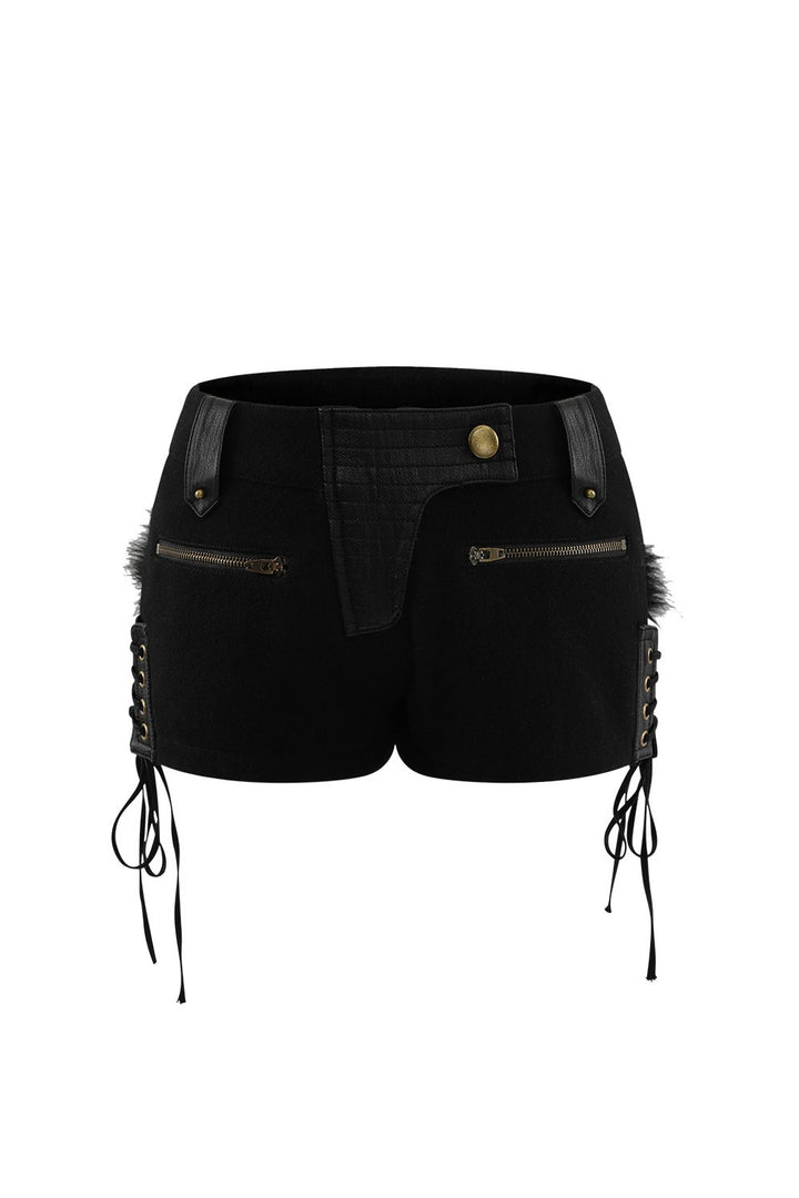 Lara Lace-Up Trim Shorts