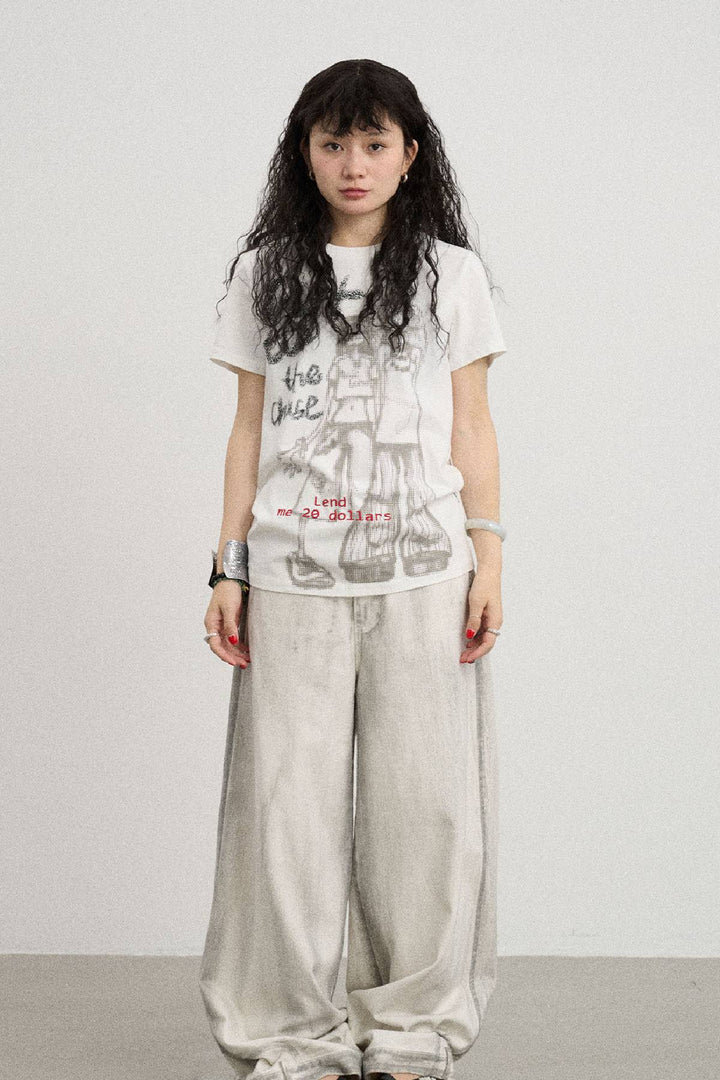 Faded Replay Girl Tee